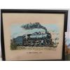 Image 2 : 4 WL Lowther Train Prints, Framed Wood 