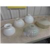 Image 1 : 5 Antique Lamp Shades 