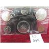 Image 1 : 1964 Charlotte Town Quebec Proof Like Coin Set .800 