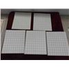 Image 2 : 5 Sheets of 50 Mint Never Hinged Definitives