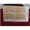 Image 3 : 10 Blocks of 4 Canada Mint Stamps 