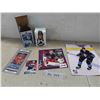 Image 1 : Winnipeg Jets Lot : Hellebuyck Bobble Head and Poster