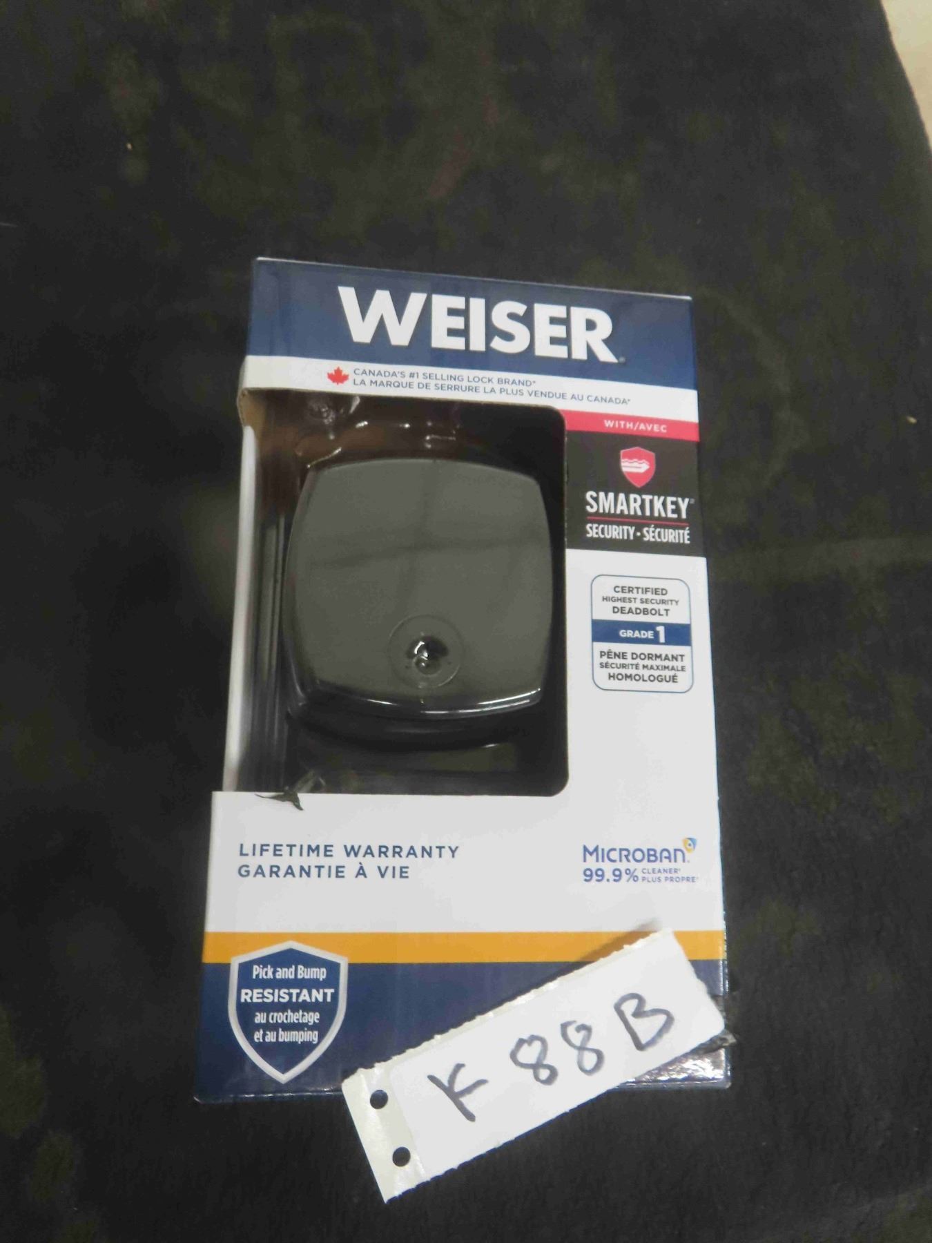 Cancer Weiser Key New Weiser Smart Key Grade 1 Dead Bolt