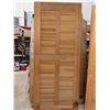 Image 10 : 2 Cedar Wood Shutters/Louverep Doors , Reduce