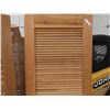 Image 2 : 2 Cedar Wood Shutters/Louverep Doors , Reduce