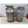 Image 1 : 2 Vintage Milk Cans 