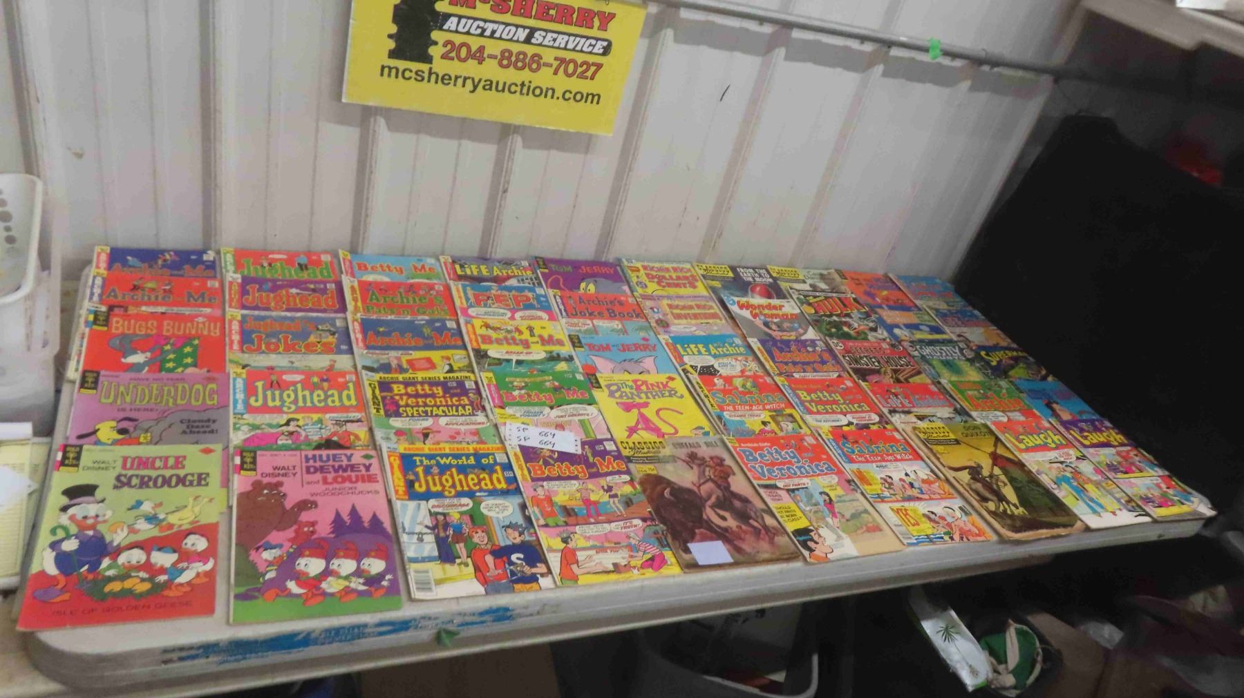 69 Comics : Archie, Gold Key, Classic - McSherry Auction Service Ltd.