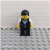 Image 1 : Town Vest Formal - Waiter with Moustache Minifigure