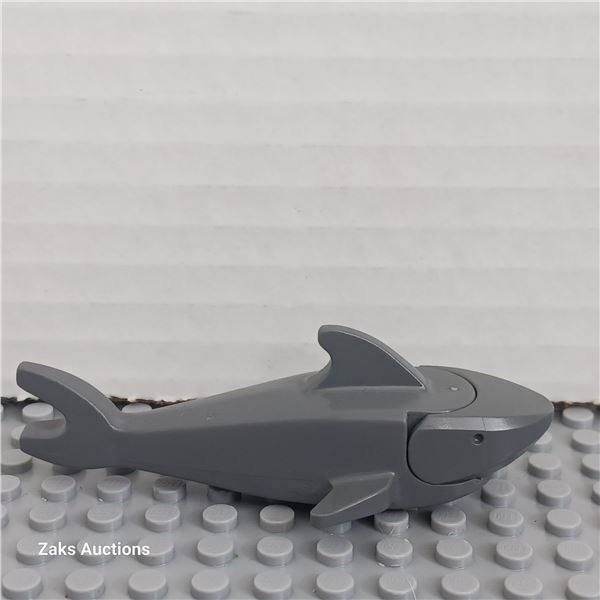 Shark with Rounded Nose and Debossed Eyes Minifigure