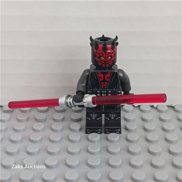 Darth Maul - Printed Legs with Silver Armor Minifigure