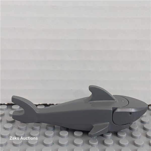 Shark with Rounded Nose and Debossed Eyes Minifigure