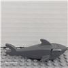 Image 1 : Shark with Rounded Nose and Debossed Eyes Minifigure