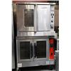 2 COMMERCIAL OVENS STACKED