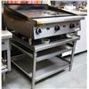 Image 1 : GARLAND NATURAL GAS 36" GRIDDLE W/ EQUIPMENT STAND