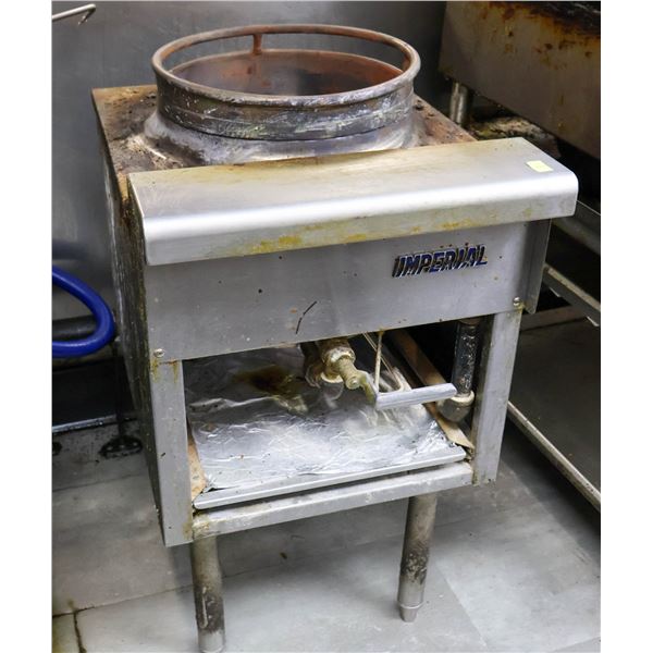 IMPERIAL SINGLE HOLE NATURAL GAS WOK