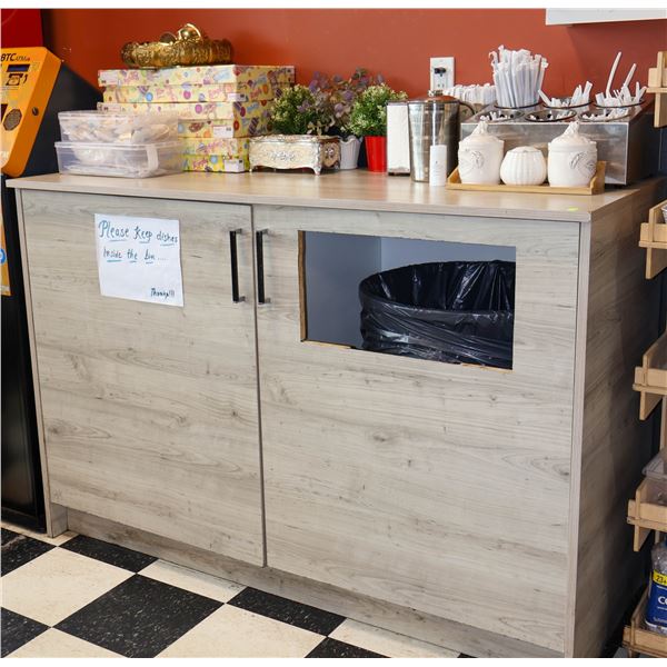 COFFEE STAND W/ CONTENTS