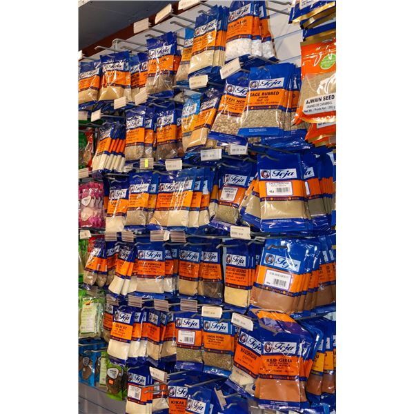 LARGE LOT OF ASSORTED SPICES