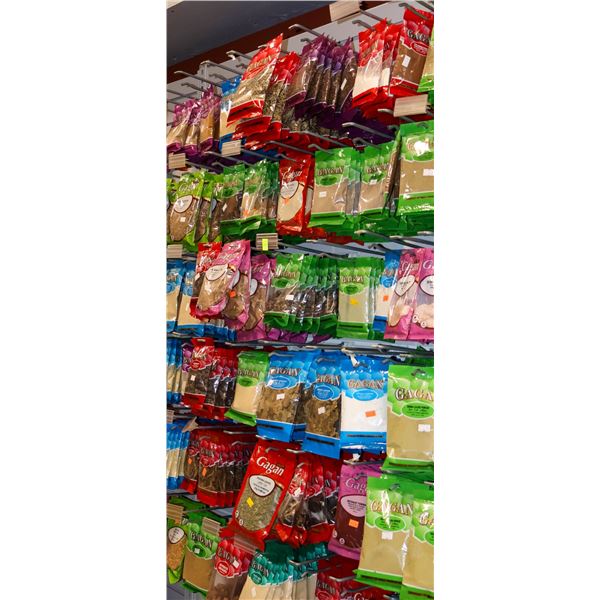 LARGE LOT OF ASSORTED SPICES