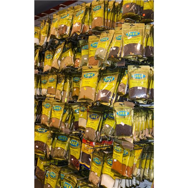 LARGE LOT OF ASSORTED SPICES