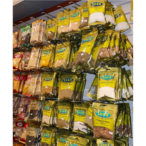 LARGE LOT OF ASSORTED SPICES