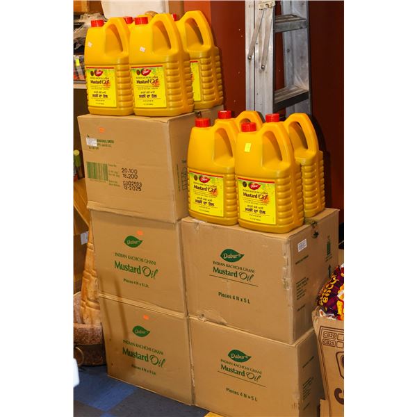 7 CASES OF DABUR INDIAN MUSTARD OIL