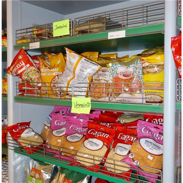 LARGE LOT OF ASSORTED VERMICELLI