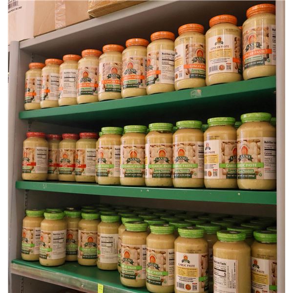 LARGE LOT OF GARLIC PASTE & POWDERS
