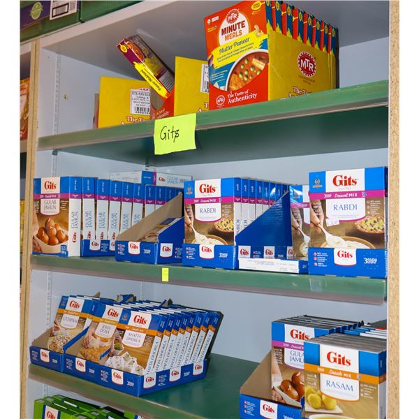 LARGE LOT OF ASSORTED MIXES & SOYA CHAAP