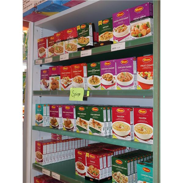 LARGE LOT OF ASSORTED SPICES