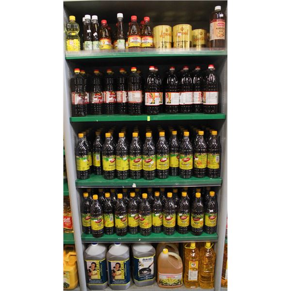 LARGE LOT OF ASSORTED OILS