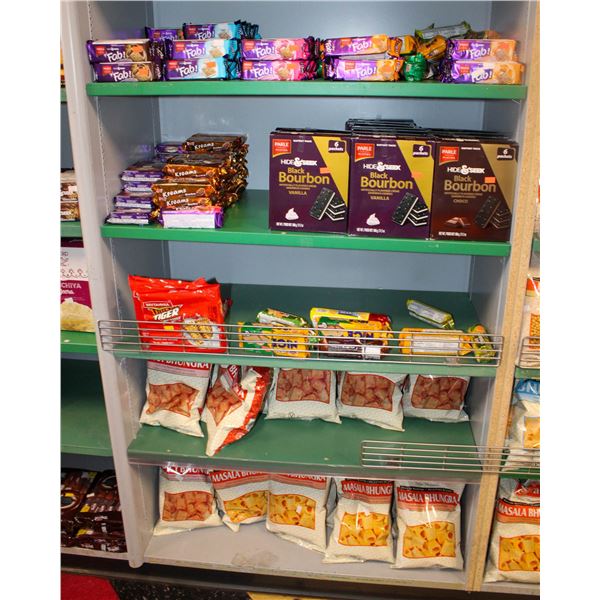 LARGE LOT OF ASSORTED SNACKS