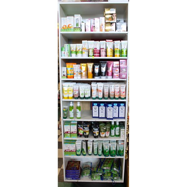 LARGE LOT OF ASSORTED CREAMS & FACE WASHES,