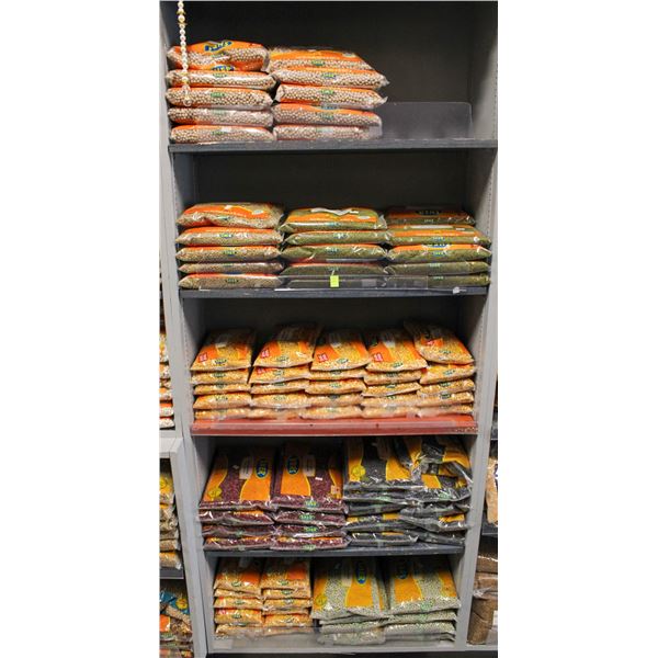 LARGE LOT OF MOONG WHOLE, CHANA DAAL &