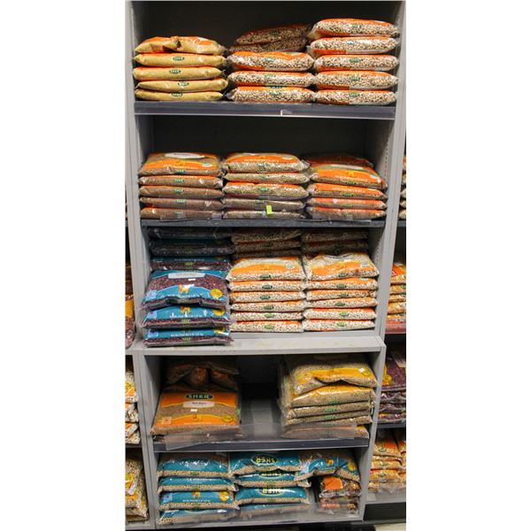 LARGE LOT OF GREEN LENTILS, MOONG, RED BEANS,