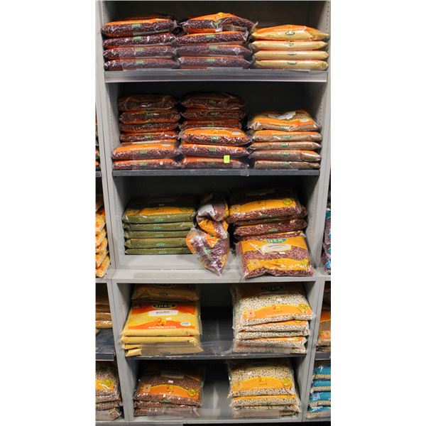 LARGE LOT OF ASSORTED BEANS