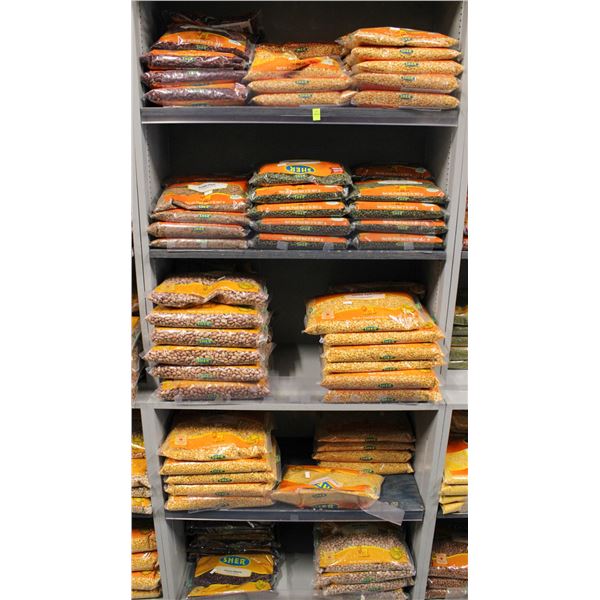 LARGE LOT OF ASSORTED BEANS & PEAS