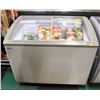 Image 1 : EXCELENCE GLASS TOP FREEZER W/ CONTENTS