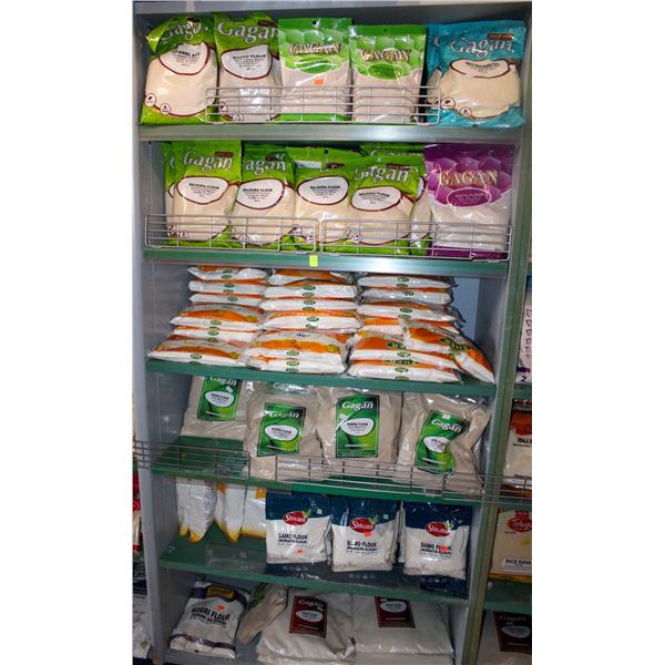 LARGE LOT OF ASSORTED FLOUR