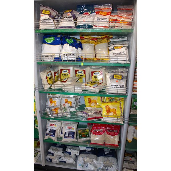 LARGE LOT OF ASSORTED FLOUR