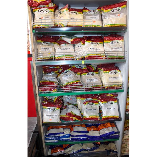 LARGE LOT OF ASSORTED FLOUR