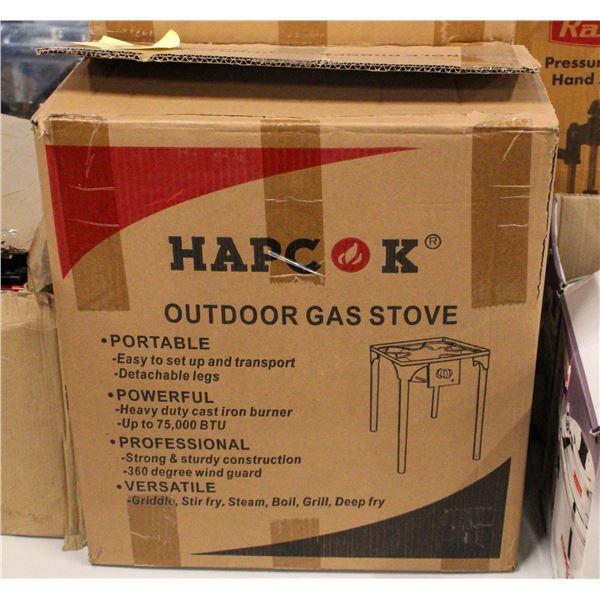 NEW HAPCOK OUTDOOR GAS STOVE