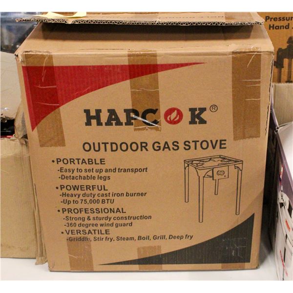 NEW HAPCOK OUTDOOR GAS STOVE