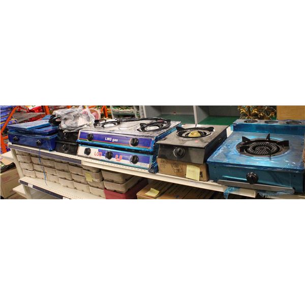 LARGE LOT OF VARIOUS GAS STOVES *AS IS, SOME MAY