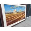 Image 6 : George Buytendorp "Prairie Harvest" Oil Painting - Large Frame approx: 59.25 x 41.5"