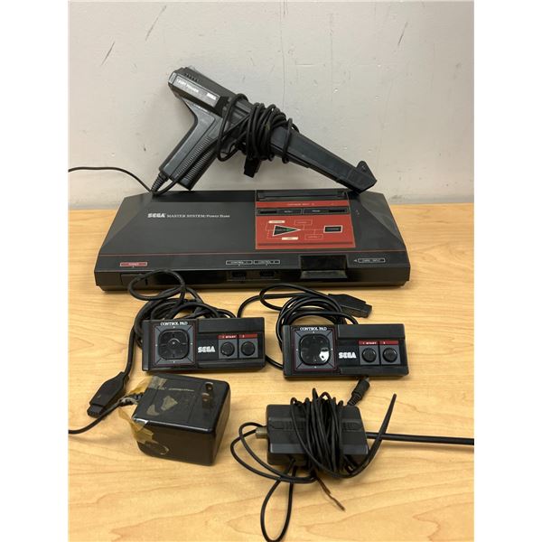 Vintage SEGA Master System / Power Base & Accessories - see all photos, not tested.