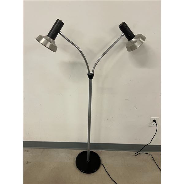Vintage Adjustable Floor Lamp - works, see photos