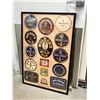 Image 1 : 200th Anniversary Molson's Brewery Framed Poster - Approx: 37x25"