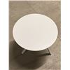 Image 2 : Modern Structube 3 Legged Side Table 20"W 17"T