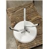 Image 3 : Modern Structube 3 Legged Side Table 20"W 17"T