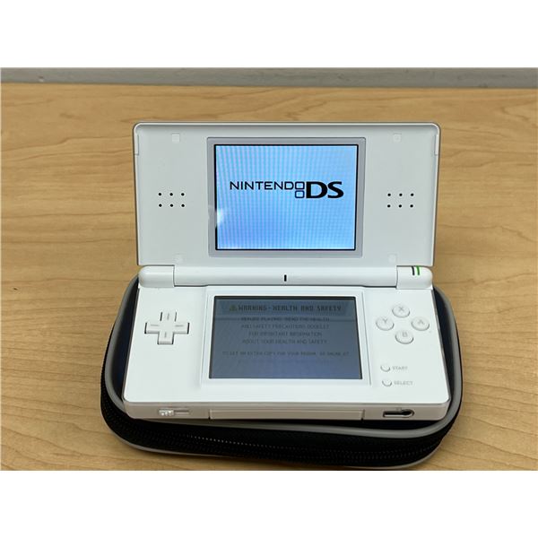 Nintendo DS Lite & soft Case - no charger - see all photos, not tested